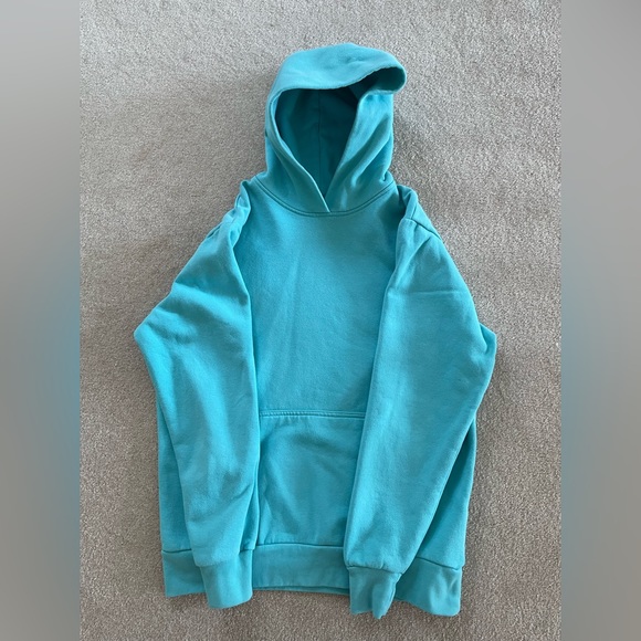 Baby Blue Kangol Hoodie - M - Picture 1 of 2